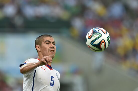 The 2014 FIFA World Cup. Spain vs. Chile