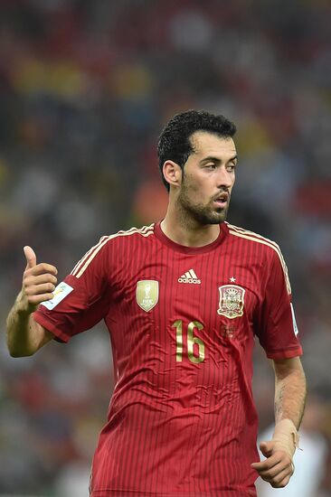 The 2014 FIFA World Cup. Spain vs. Chile