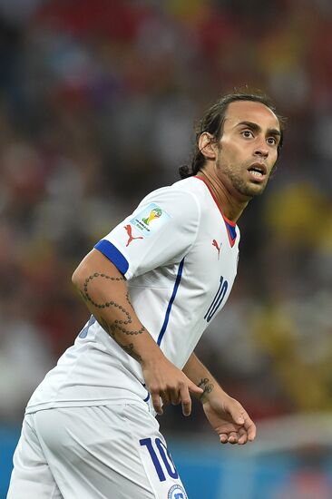 The 2014 FIFA World Cup. Spain vs. Chile