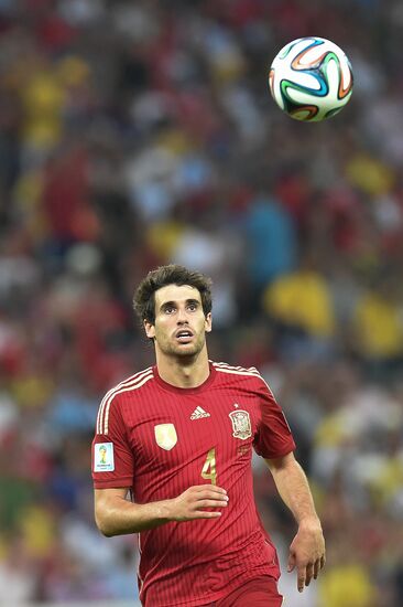 The 2014 FIFA World Cup. Spain vs. Chile