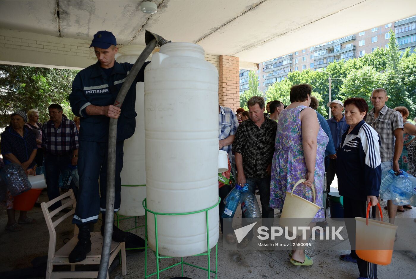 Situation in Kramatorsk, Donetsk Region
