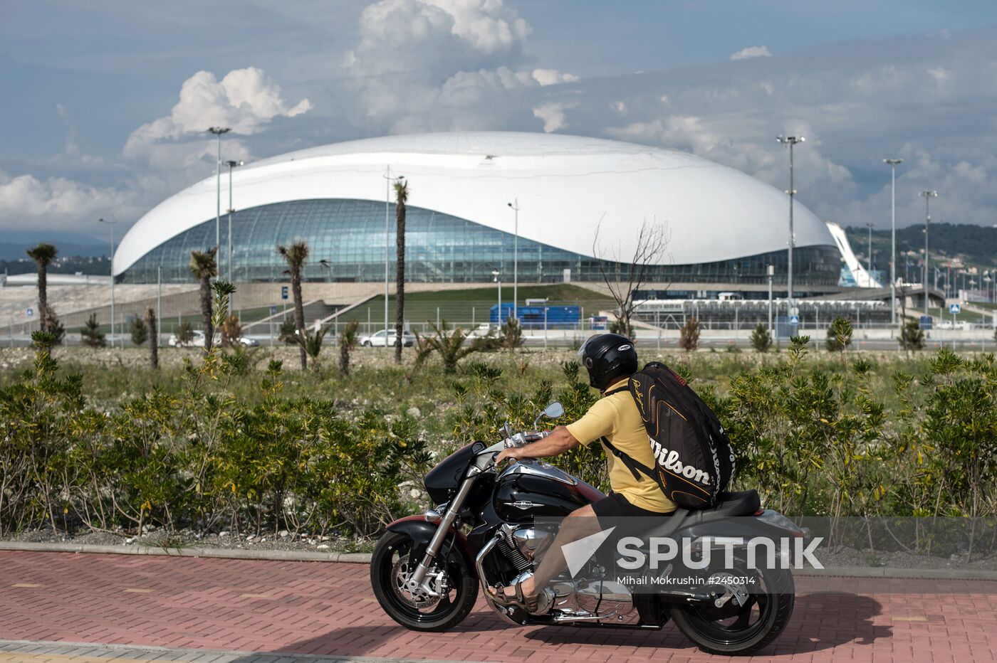 Views of Sochi Olympic Park's venues