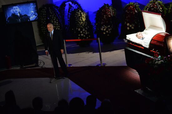 Farewell ceremony for VGTRK journalist Igor Kornelyuk