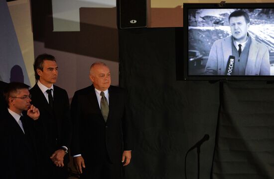 Farewell ceremony for VGTRK journalist Igor Kornelyuk