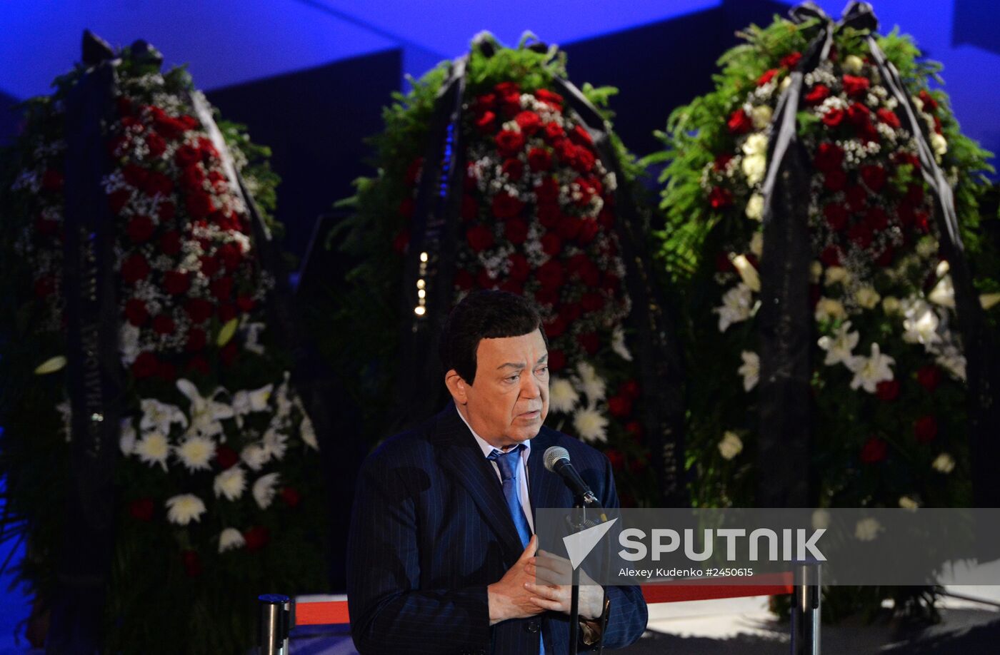 Farewell ceremony for VGTRK journalist Igor Kornelyuk