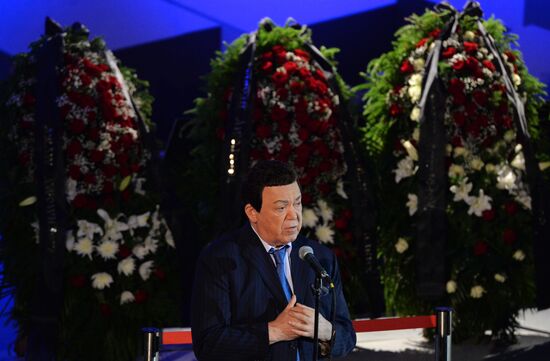 Farewell ceremony for VGTRK journalist Igor Kornelyuk