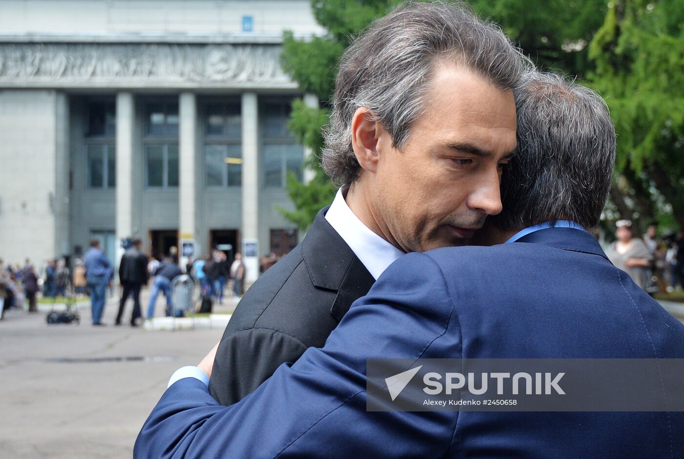 Farewell ceremony for VGTRK journalist Igor Kornelyuk