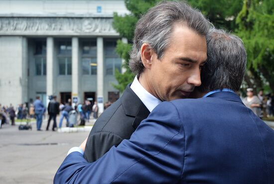 Farewell ceremony for VGTRK journalist Igor Kornelyuk