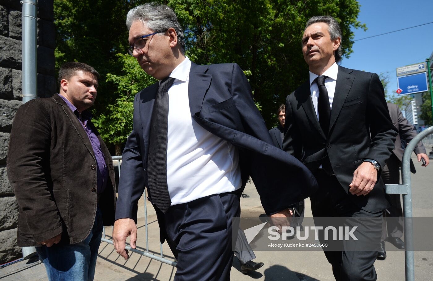 Farewell ceremony for VGTRK journalist Igor Kornelyuk