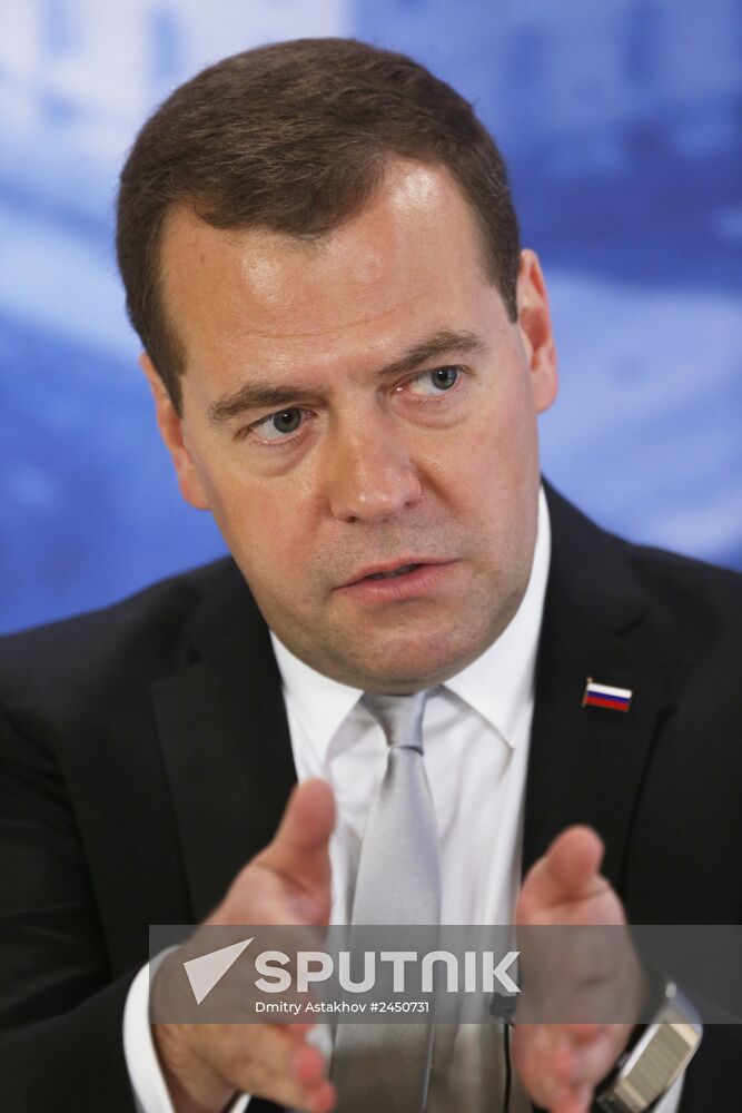Dmitry Medvedev visits Northwestern Federal District