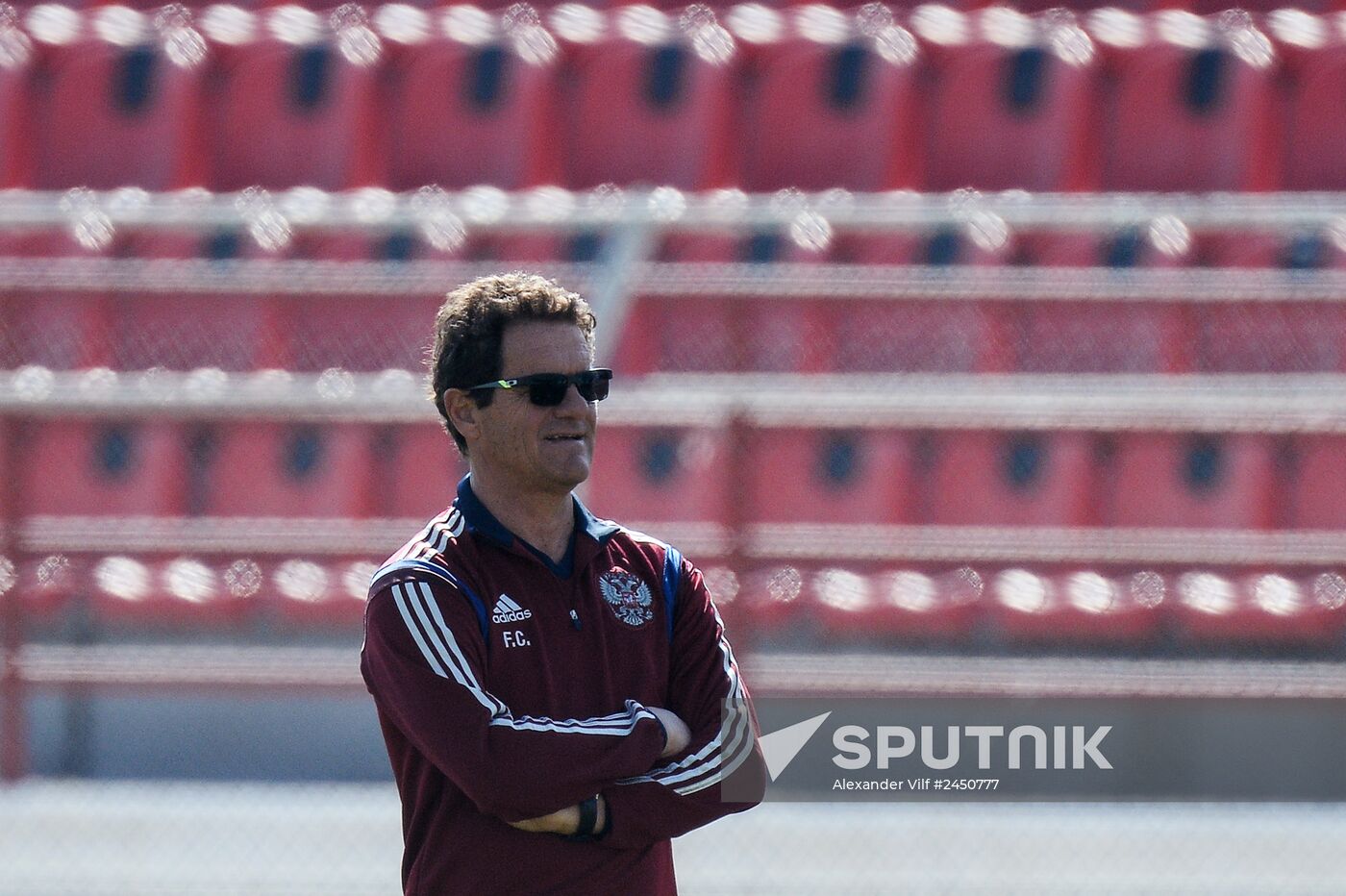 FIFA World Cup 2014. Training of Russian national team