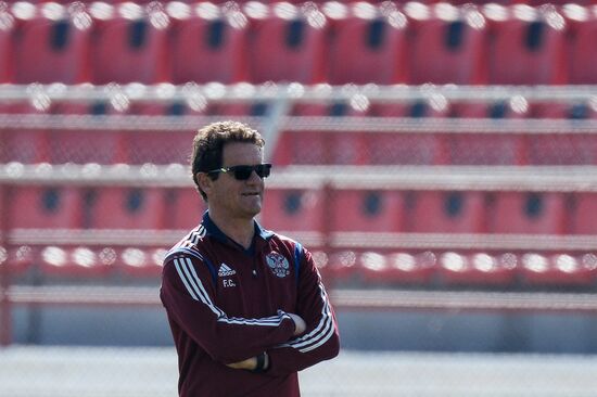 FIFA World Cup 2014. Training of Russian national team