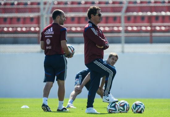 FIFA World Cup 2014. Training of Russian national team