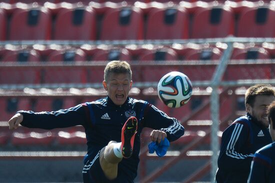 FIFA World Cup 2014. Training of Russian national team