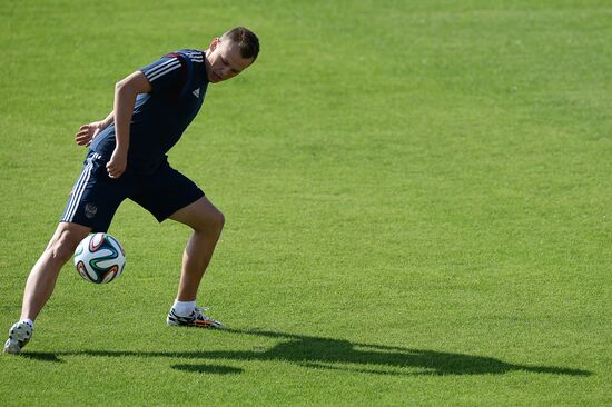 FIFA World Cup 2014. Training of Russian national team