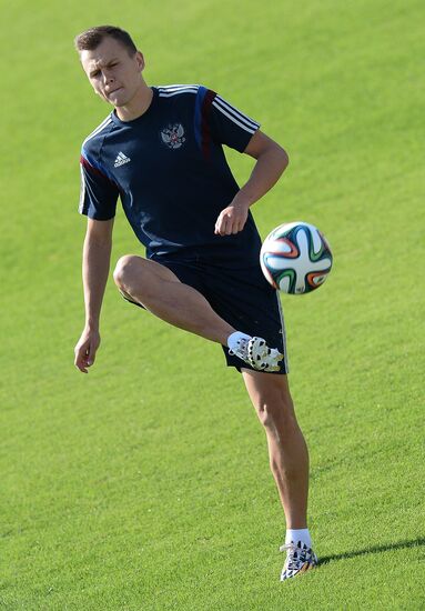 FIFA World Cup 2014. Training of Russian national team