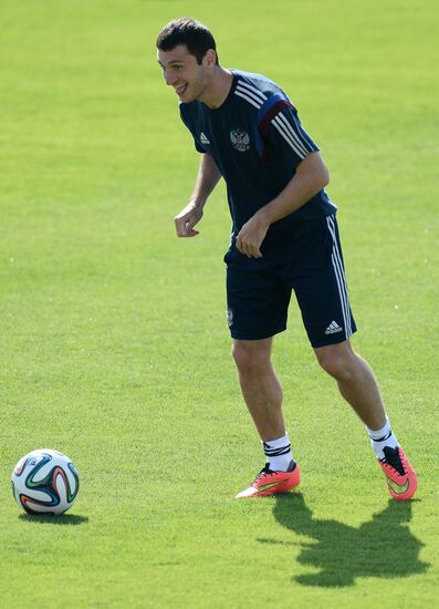 FIFA World Cup 2014. Training of Russian national team