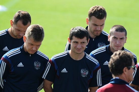 FIFA World Cup 2014. Training of Russian national team
