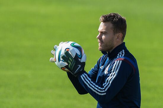 FIFA World Cup 2014. Training of Russian national team