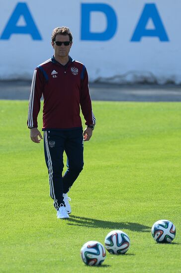 FIFA World Cup 2014. Training of Russian national team