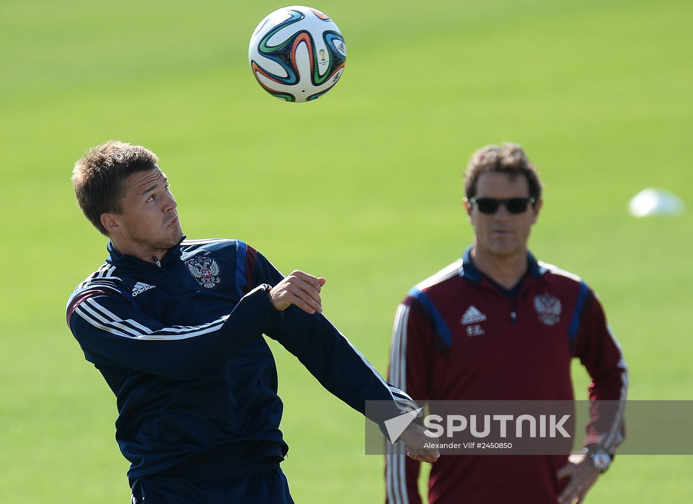 FIFA World Cup 2014. Training of Russian national team