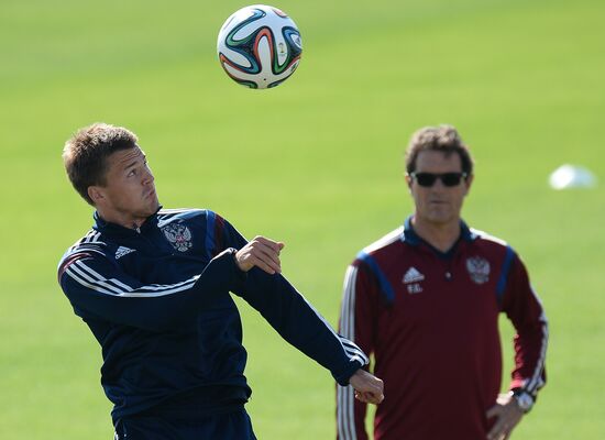 FIFA World Cup 2014. Training of Russian national team