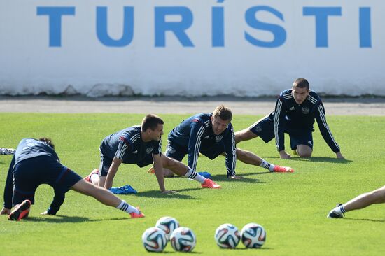 FIFA World Cup 2014. Training of Russian national team