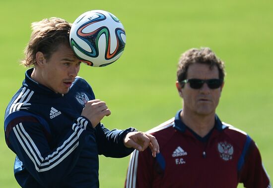 FIFA World Cup 2014. Training of Russian national team
