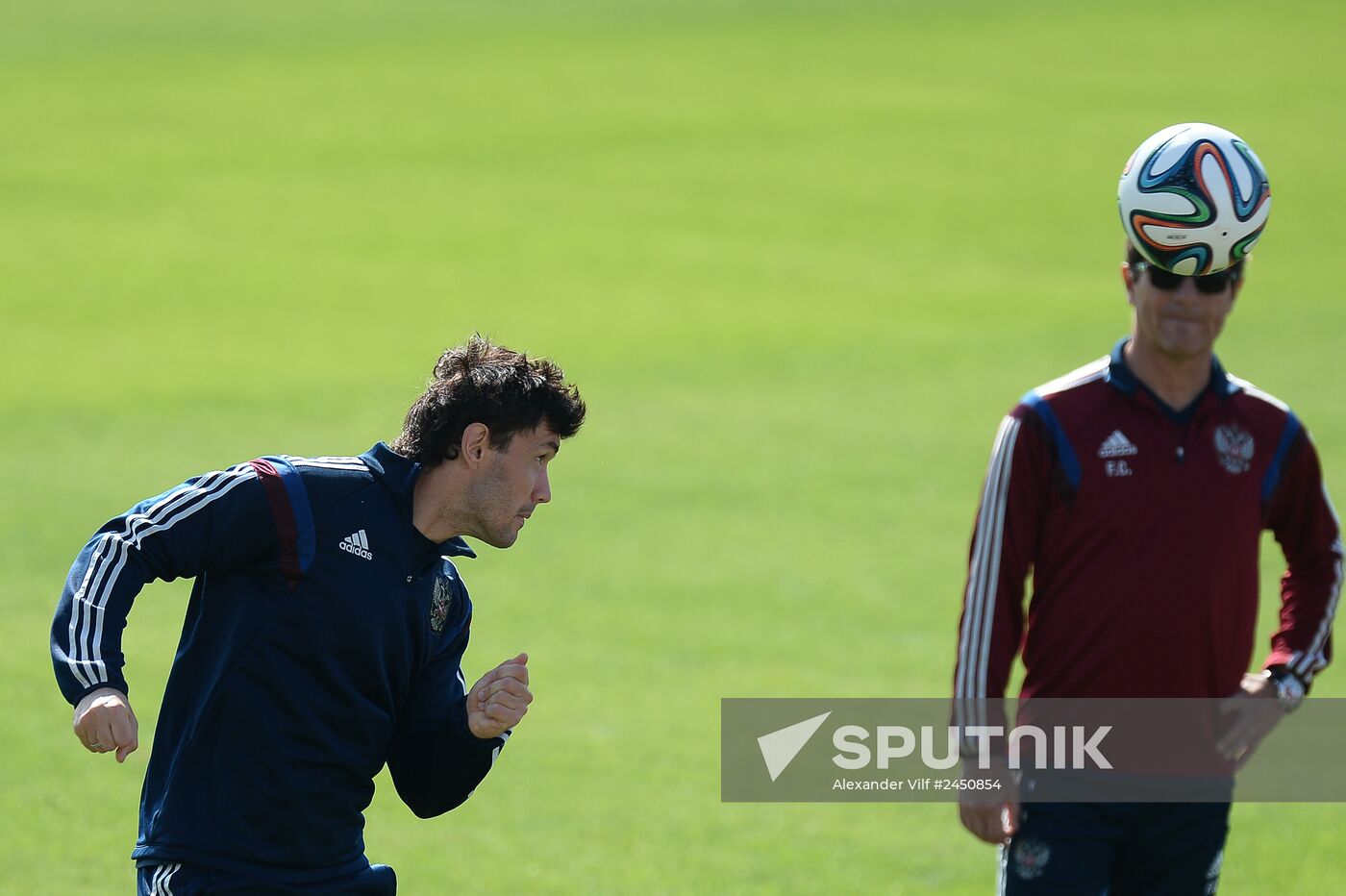 FIFA World Cup 2014. Training of Russian national team