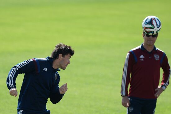 FIFA World Cup 2014. Training of Russian national team