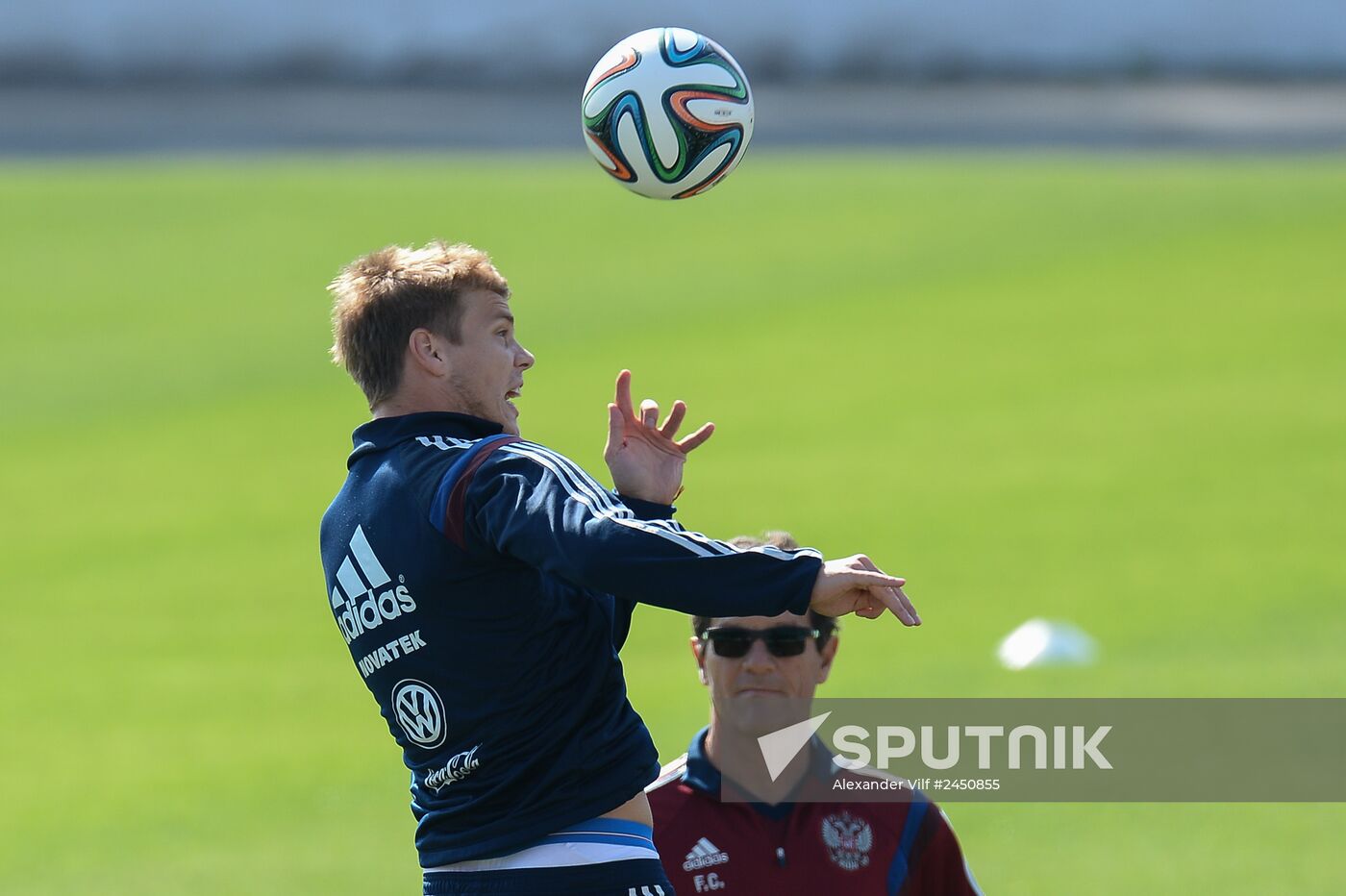 FIFA World Cup 2014. Training of Russian national team