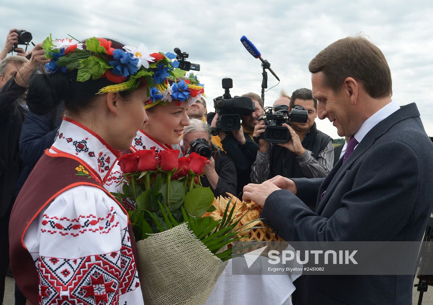 Sergei Naryshkin makes a working visit to Belarus