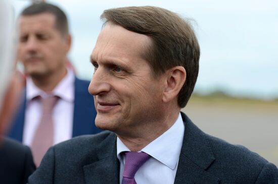 Sergei Naryshkin makes a working visit to Belarus