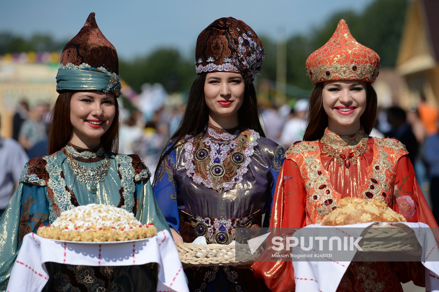 Sabantuy festival in Kazan