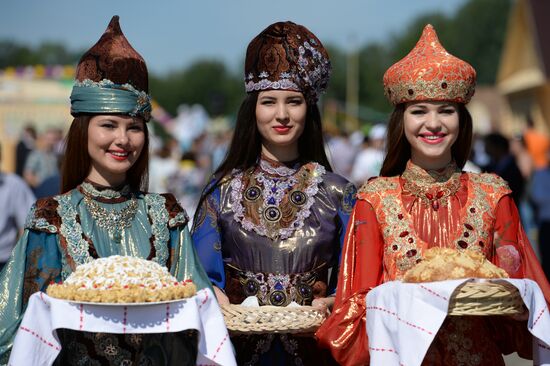 Sabantuy festival in Kazan