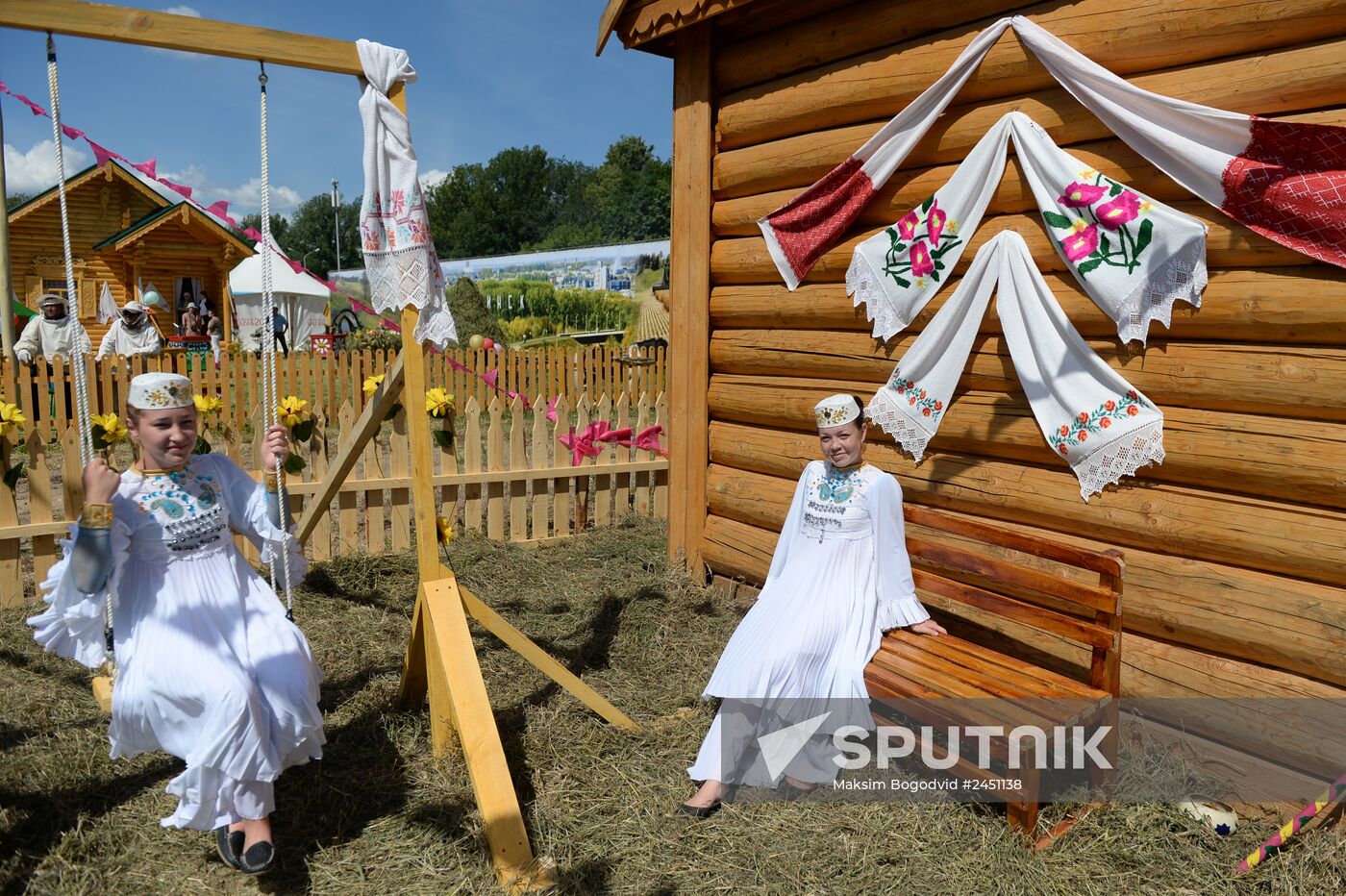 Sabantuy festival in Kazan