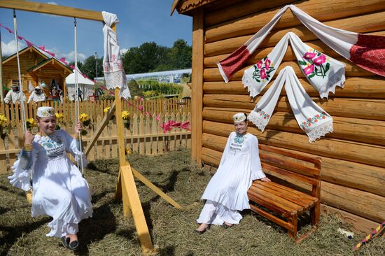 Sabantuy festival in Kazan