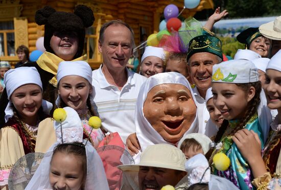 Sabantuy festival in Kazan