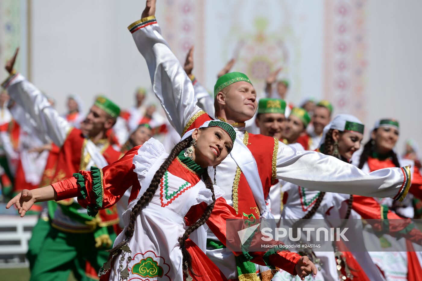 Sabantuy festival in Kazan
