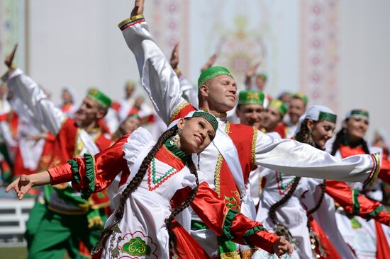 Sabantuy festival in Kazan