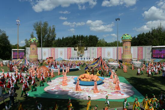 Sabantuy festival in Kazan