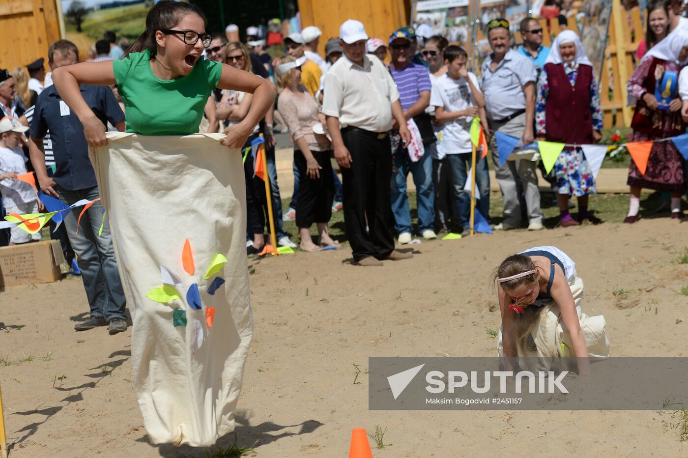 Sabantuy festival in Kazan