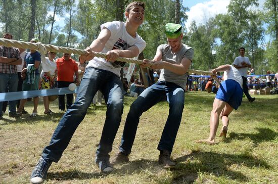 Sabantuy festival in Kazan