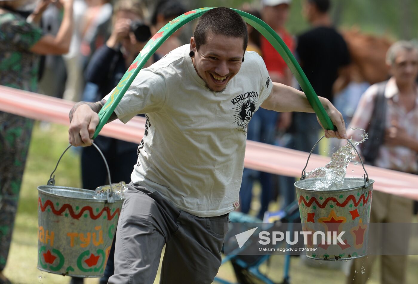 Sabantuy festival in Kazan