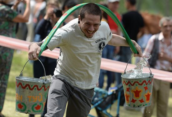 Sabantuy festival in Kazan