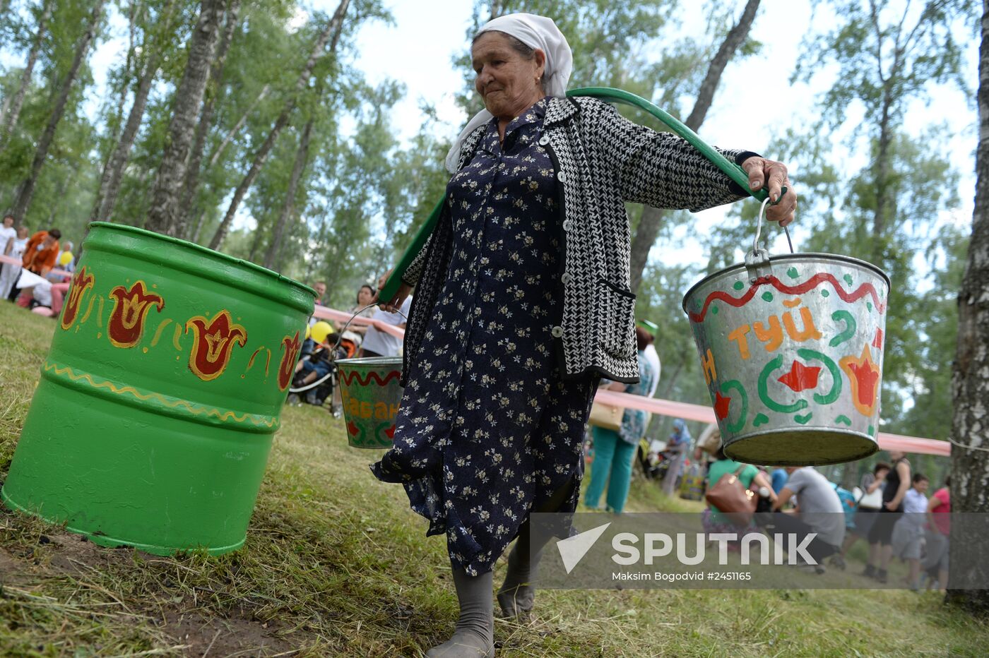 Sabantuy festival in Kazan