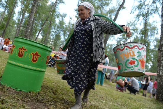 Sabantuy festival in Kazan