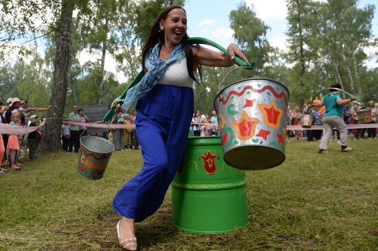 Sabantuy festival in Kazan