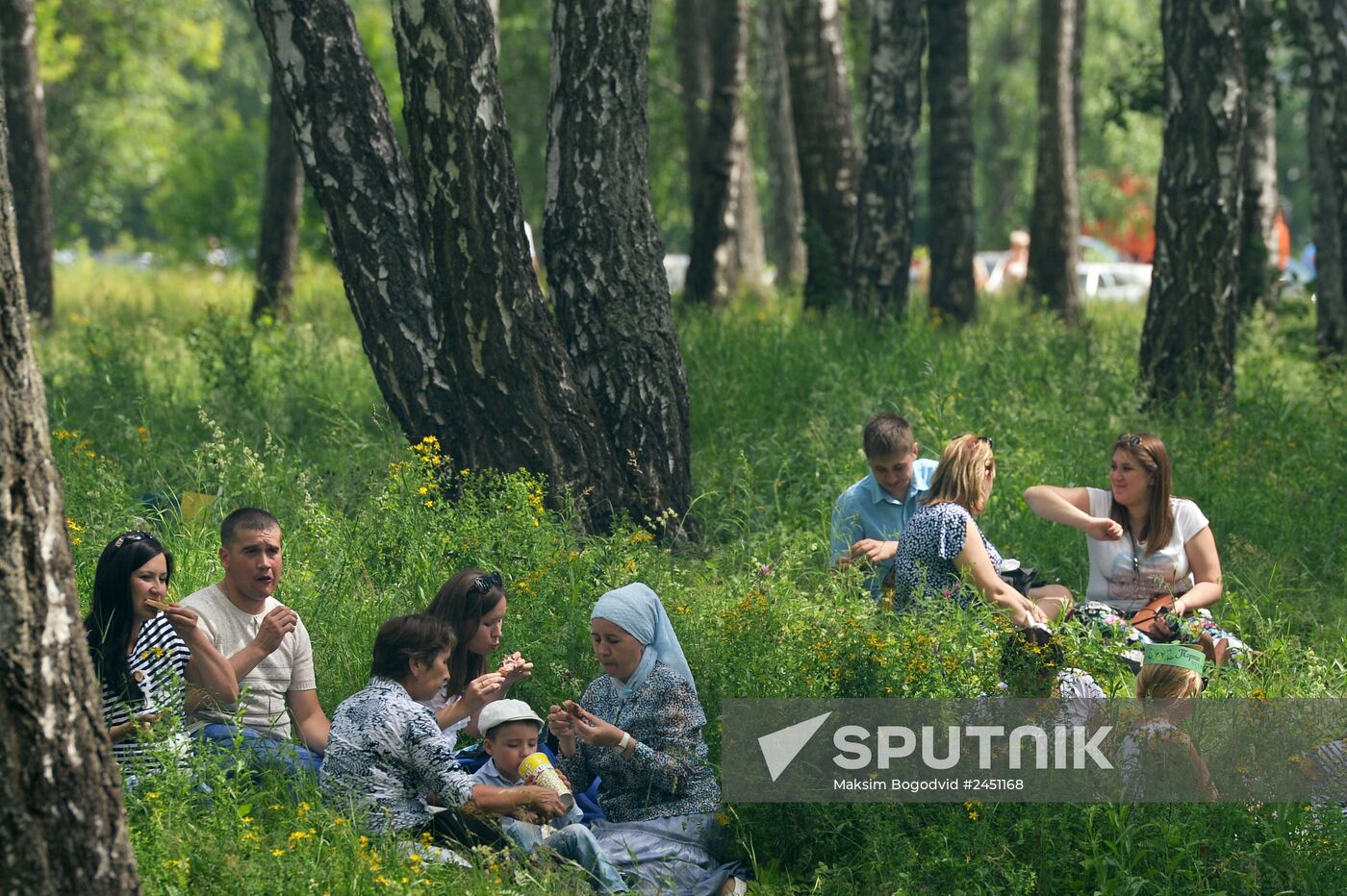 Sabantuy festival in Kazan