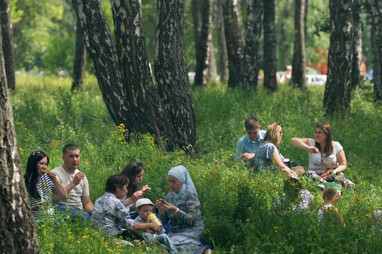 Sabantuy festival in Kazan